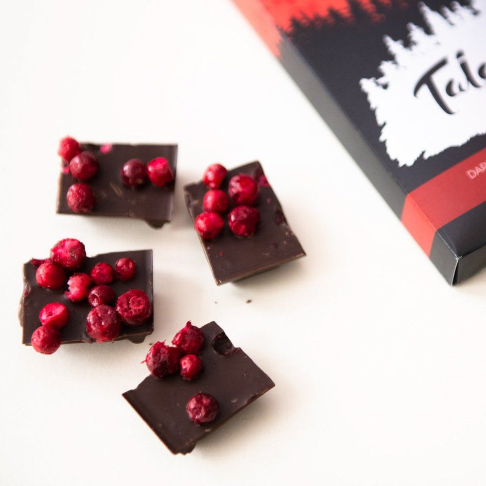 Taiga's Dark Chocolate With Lingonberries 100g Dark chocolate Taiga chocolate 