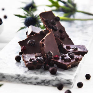 *Best By Date 15/11* | Taiga's Dark Chocolate With Wild Bilberries (56% cocoa) 100g Dark chocolate Taiga chocolate 
