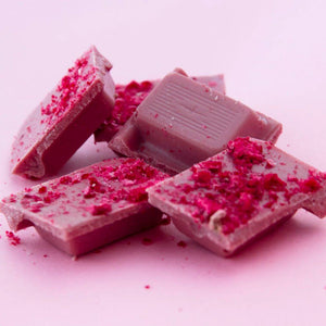 
            
                Lataa kuva gallerian katseluohjelmaan, Ruby Chocolate with Raspberries 100g Ruby Chocolate Taiga Chocolate 
            
        
